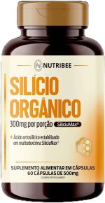 Silício Orgânico 500mg 60 Cápsulas SiliciuMax 100% Original