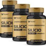 Silicio Orgânico 60 Cápsulas - 3 Frascos