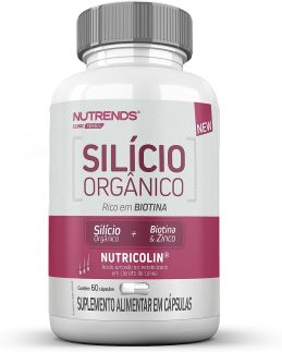 Silício Orgânico + Biotina + Zinco 60 cápsulas, Clinic Series Nutrends