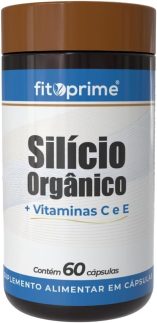 Silício Orgânico + Vitaminas C E 60 Cápsulas