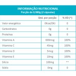 Silício + Vit. A, C, D e E 100mg - 60 Cáps., Maxinutri - Imagem 2