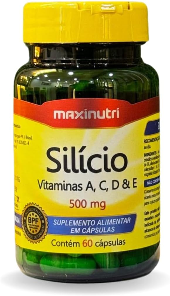 Silicio-Vitaminas-A-C-D-e-E-60-Capsulas.jpg Silício + Vitaminas A, C, D e E 60 Cápsulas Maxinutri