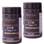 Suplemento Completo 3 em 1 Magnésio Zinco Vitaminas Complexo B Kit 60 Dias Bisglicinato Quelado Premium Recovery Distrix 120 Caps