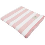 Toalha de Praia Tucca Salina Fibra de Bambu e Algodão 70x140cm Grossa Super Macia Alta Absorção Premium Para Piscina Resort Hotelaria Luxo Design Minimalista Secagem Rápida (Rosa)