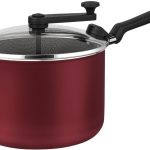 Tramontina PIPOQUEIRA 20CM 3,5L LORETO VERMELHO - ALUMINIO COM REVESTIMENTO ANTIADERENTE