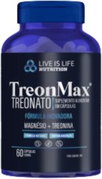 TreonMax Magnesio Treonato 500 Mg 60 Capsula puro