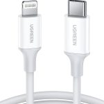 UGREEN Cabo USB C para Lightning - Cabo Lightning de carregamento rápido PD com certificação MFi de 3 pés compatível com iPhone 14/14 Pro, iPhone 13/13 Pro, iPhone 12/12 Pro, iPhone 11, MacBo