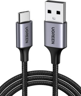 UGreen Cabo Celular USB C Carregador Rápido Android 2m