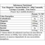 VITAMINAS E MINERAIS MAGNESIO + INOSITOL RELIEF 3.0 CAMOMILA E LAVANDA 350G - TRUE SOURCE - Imagem 2