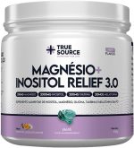 VITAMINAS E MINERAIS MAGNESIO + INOSITOL RELIEF 3.0 CAMOMILA E LAVANDA 350G - TRUE SOURCE