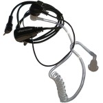 Fone De Ouvido De Silicone Entrada P1 Para Rádio Comunicador Walkie Talkie Motorola T210 T470 T38BR - Imagem 5