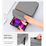 Bolsa Premium Resistente à Água para iPad 13-14" MacBook Pro M3 M1, Compartimentos Organizados, Alça Ajustável, Forro Macio - Imagem 3