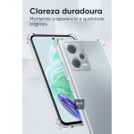 Capa Case Premium Para Motorola Moto G06 Transparente Compatível Anti Impacto Shock Choque TPU Alta Proteção – Proteção Contra Quedas e Arranhões - Imagem 4