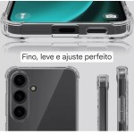 Capa Case Premium Para Motorola Moto G06 Transparente Compatível Anti Impacto Shock Choque TPU Alta Proteção – Proteção Contra Quedas e Arranhões - Imagem 7