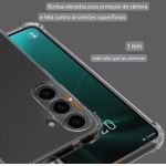 Capa Case Premium Para Motorola Moto G06 Transparente Compatível Anti Impacto Shock Choque TPU Alta Proteção – Proteção Contra Quedas e Arranhões - Imagem 8