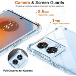 Capa Case TPU Transparente Compatível Motorola Moto G35 Anti Impacto Shock Choque Alta Proteção Premium - Imagem 5