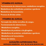 Complexo B com 120 Cápsulas Vitaminas B1 B2 B3 B5 B6 B12 Biotina Ácido Fólico Inositol - Imagem 6
