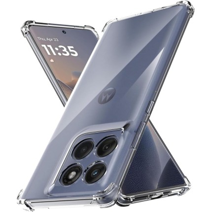 FIT IT Capa TPU Anti Impacto para Motorola Edge 60 Fusion, Capinha Anti-Shock com Bordas Reforçadas