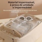 Bolsa Necessaire Transparente Impermeável para Praia e Piscina, itens pessoais e de higiêne - Imagem 5