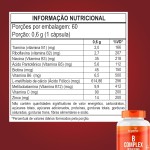 Vitamina do Complexo B, Vegano, Biogens, Kit 2x 60 cápsulas - Imagem 6