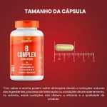 Vitamina do Complexo B, Vegano, Biogens, Kit 2x 60 cápsulas - Imagem 7