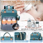 Bolsa Maternidade Multifuncional Mochila Maternidade Bolsa Maternidade Menino,Menina,Unissex - Imagem 5