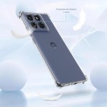 Capa Capinha Anti Impacto Transparente Para Moto Edge 60 Pro Tela de 6.7 Polegadas - (Hard Glass Store) - Imagem 5