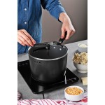 Pipoqueira Tramontina Mônaco Induction em Alumínio com Revestimento Interno e Externo Antiaderente Starflon Premium Preto 22 cm 5,4 L - Imagem 6