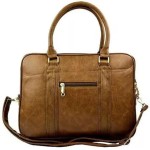 Bolsa Pasta Executiva Notebook Feminina Faculdade Professor Advogado (Caramelo) - Imagem 3