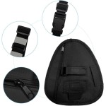 Coldre de ombro para peitoral – Bolsa de rádio única ajustável para Motorola e BAOFENG Walkie Talkies - Imagem 6