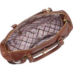 Nine West Bolsa de mão com textura retirada, Nutella, One Size - Imagem 3