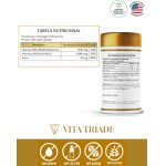 Vitamina B12 Metilcobalamina Ferro Ácido Fólico 90 Cáps + Magnésio Bisglicinato, Citrato e Dimalato 350mg Concentrado - 90 Cáps - Imagem 4