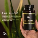 Kit 2x Potes B Complex Vitaminas do Complexo B Concentrado Vitamina B7 Biotina Vitamina B12, B3, B5, B6, B9 Premium 30 Cápsulas Capfy. Nutrition - Imagem 4