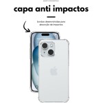 Kit Capa Capinha Anti Impactos e Película Privacidade para Motorola Moto G05 - Imagem 3