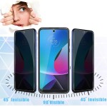 Kit Capa Capinha Anti Impactos e Película Privacidade para Motorola Moto G05 - Imagem 7