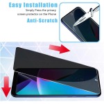 Kit Capa Capinha Anti Impactos e Película Privacidade para Motorola Moto G05 - Imagem 8