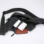 Bolsa tiracolo masculina, multifuncional, casual, transversal, alça ajustável, para esportes, viagens e caminhadas - Imagem 3