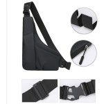 Bolsa tiracolo masculina, multifuncional, casual, transversal, alça ajustável, para esportes, viagens e caminhadas - Imagem 4