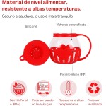 PIPOQUEIRA FITNESS DE MICROONDAS – SEM ÓLEO | SAUDÁVEL, RÁPIDA E EFICIENTE (Verde) - Imagem 8