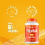 Vitamina C Essential Pure 500mg,60 Cápsulas, Bigens (Unidade) - Imagem 4