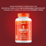 Vitamina do Complexo B, Vegano, Bigens, Kit 3x 60 cápsulas - Imagem 5