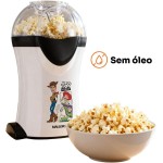 Pipoqueira Elétrica Mallory Toy Story – Pipocas Sequinhas e Sem Óleo, Bocal Expedidor, Copo Medidor para Manteiga e Pés Antiderrapantes - 220V - Imagem 3