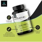 Kit 2x Essential D3 - Vitamina D (2000UI) + K2 (65 mcg) - Cápsulas Sinérgicas, 500mg - Imagem 4