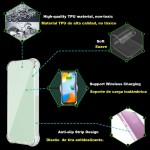 USTIYA Capa para Motorola Moto Edge 50 ultra transparente TPU quatro cantos capa de proteção de grau militar transparente macia - Imagem 7