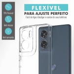 Capa Capinha Anti Shock Transparente + Película Para Motorola G05 - Imagem 3