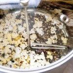 Pipoqueira manual de fogão Lehman's Pipoqueira de aço inoxidável com haste de mexer, sem necessidade de medição, pode ser usada como panela para cozinhar - Imagem 3