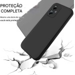 Capa Capinha Compatível Motorola Moto G15 Silicone Aveludada Ultra Fina e Resistente (VINHO) - Imagem 3