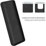 Capa Capinha Compatível Motorola Moto G15 Silicone Aveludada Ultra Fina e Resistente (VINHO) - Imagem 5
