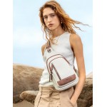 Bolsas transversais CLUCI para mulheres, tiracolo, mochila de viagem de couro, One Size - Imagem 3
