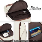 Bolsas transversais CLUCI para mulheres, tiracolo, mochila de viagem de couro, One Size - Imagem 5